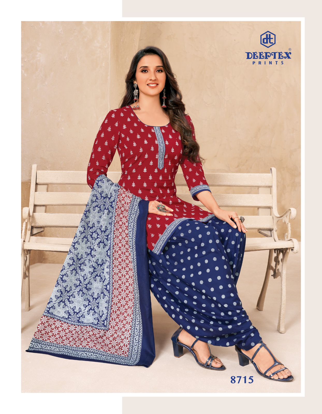 Miss India Vol 87 By Deeptex Cotton Printed Dress Material Wholesale Price In Surat
